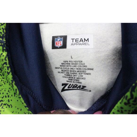 Zubaz Seattle Seahawks NFL Men's Static Hoodie Size Large - Picture 3 of 4